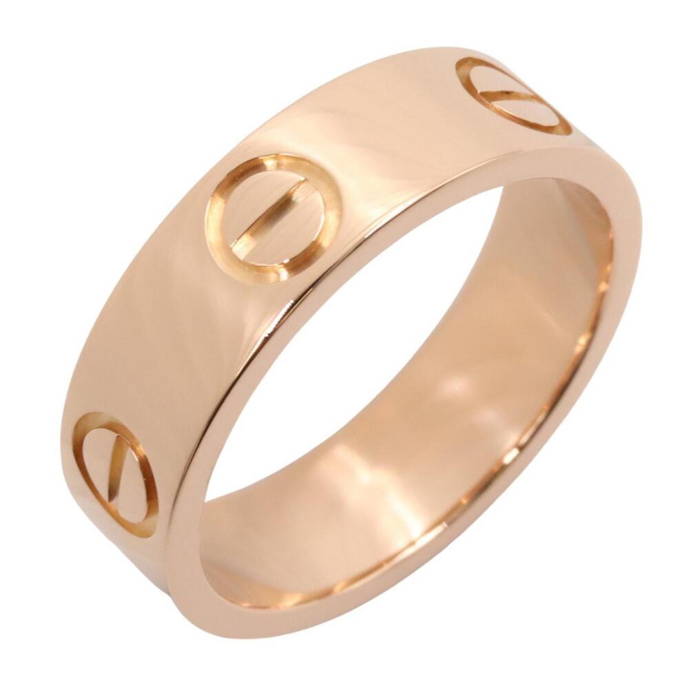 Cartier Love Ring, 18K Pink Gold (PG), Women's, Tone, B4084800